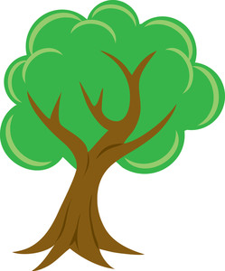 Tree Clipart Image - Clipart of a Spring Tree With Green Leaves