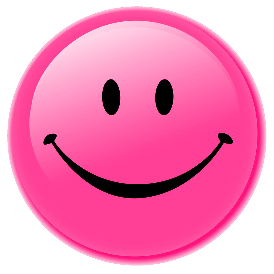 Smiley Symbol: 15+ Pink Smileys and Emoticons (