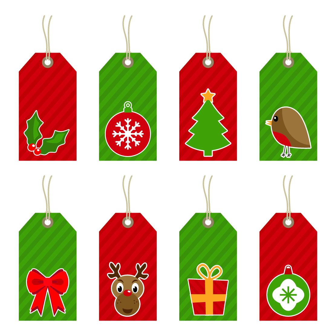 clipart christmas tags free - photo #41