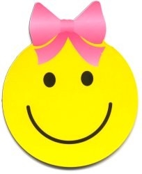 Girl Smiley Face Clipart