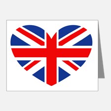 British Flag Thank You Cards | British Flag Note Cards - CafePress