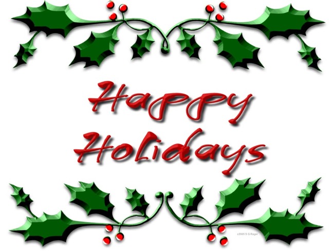 Happy Holiday Clip Art - ClipArt Best