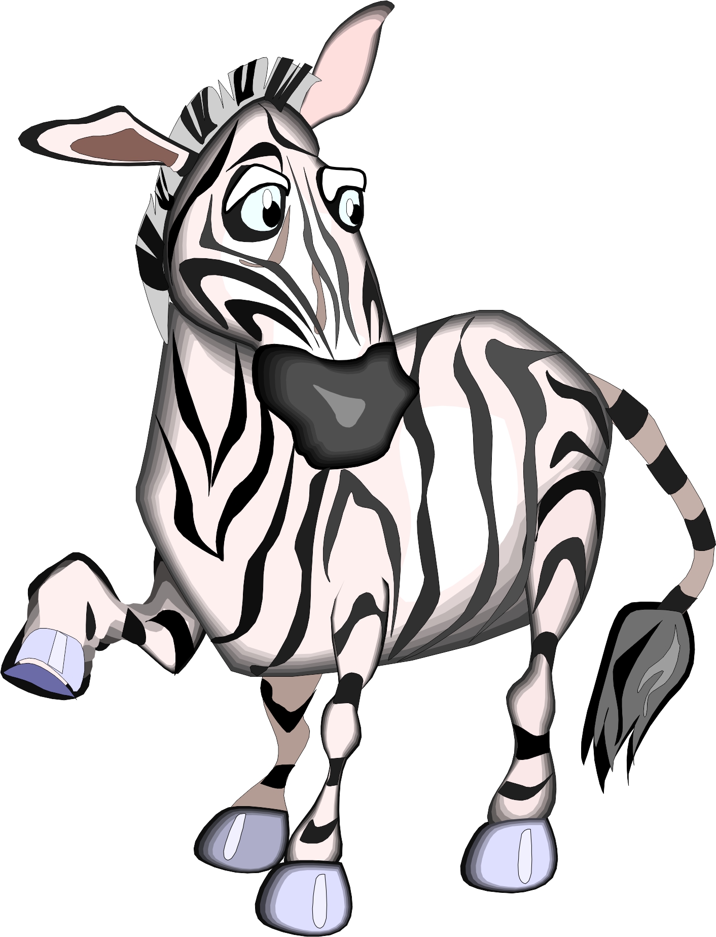 Pictures Of Cartoon Zebras | Free Download Clip Art | Free Clip ...