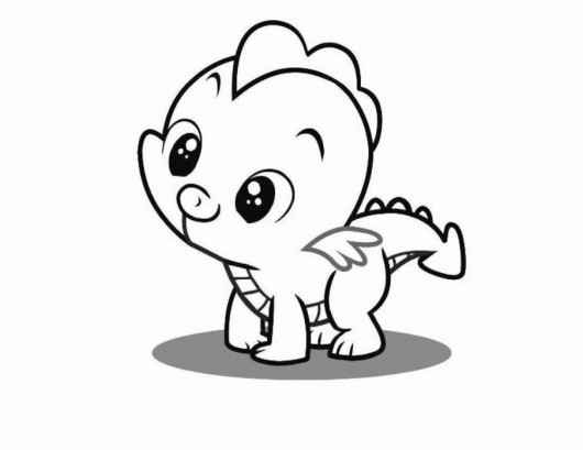 Handwriting Ba Dragon Coloring Pages 7, First Paper Cute Baby ...