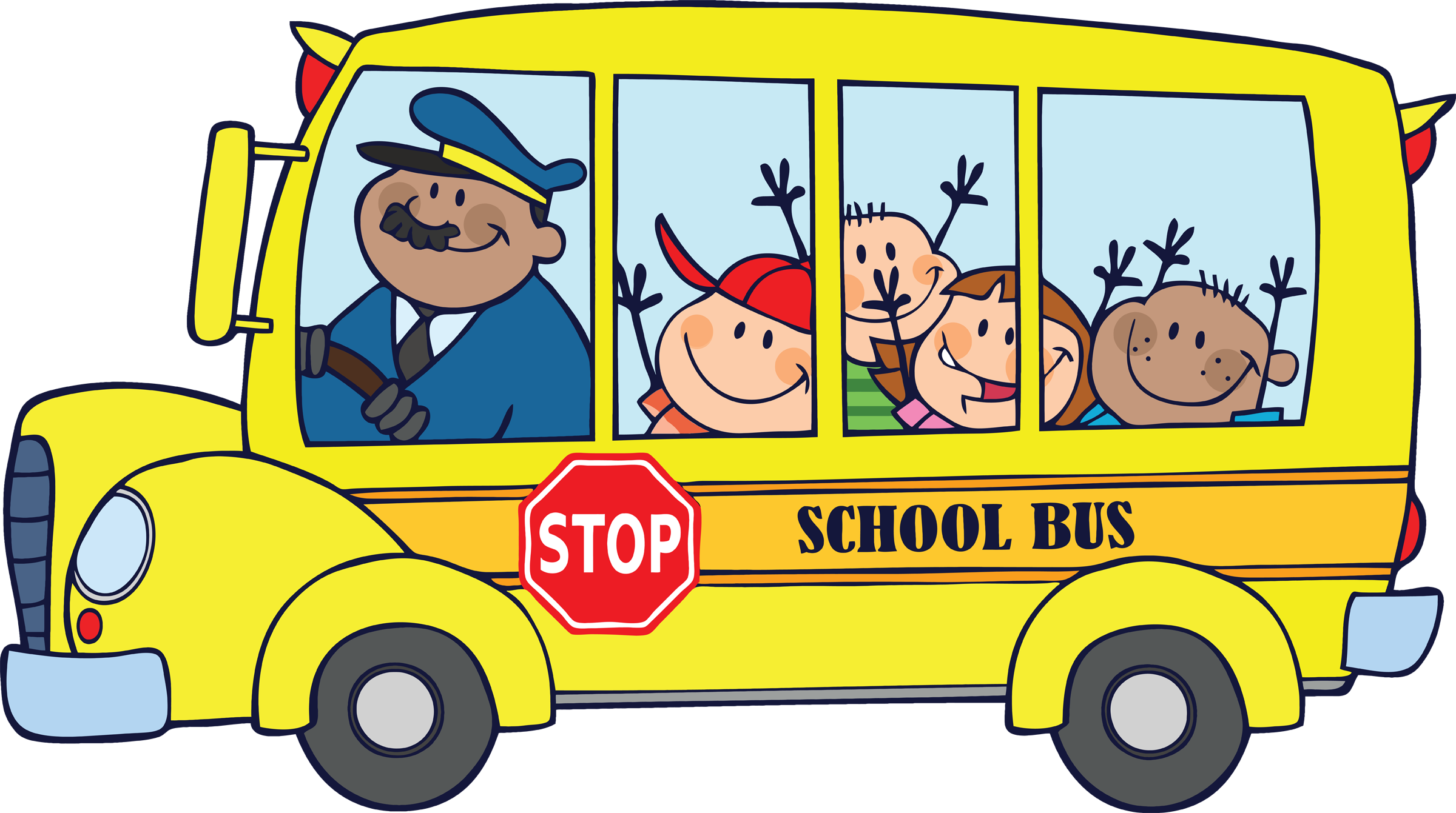 556 views Yellow School Bus Clipart