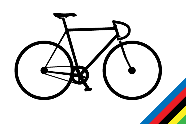 Bicycle clipart for silhouette