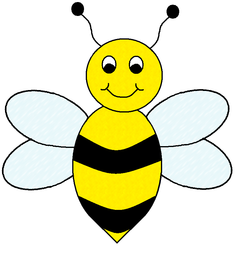 Cute bumble bee clip art free