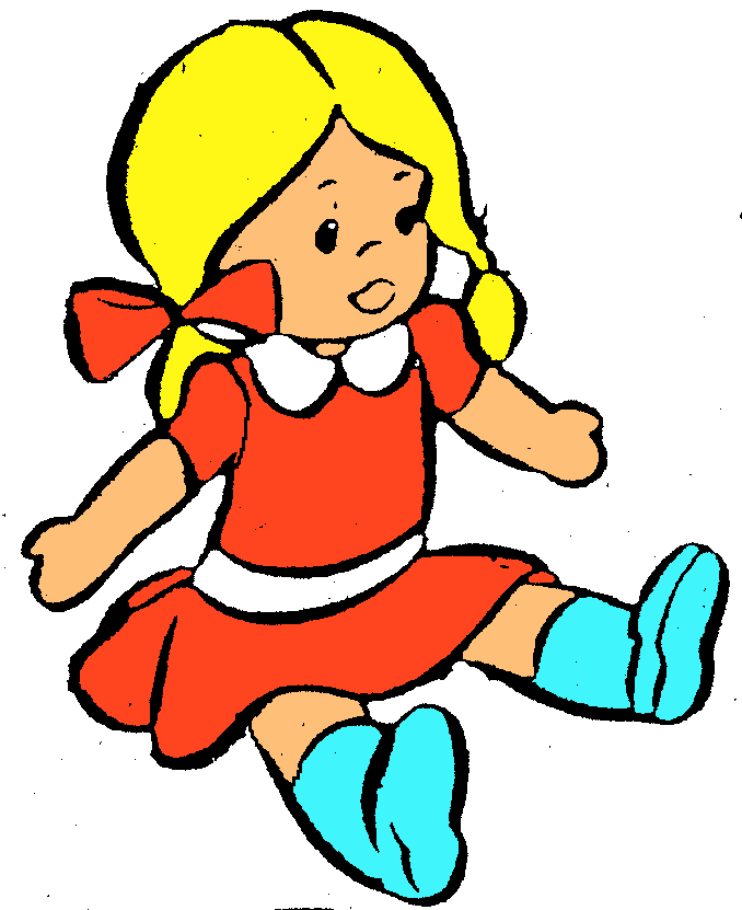 Doll clipart image