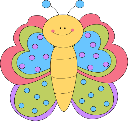 Butterfly clipart for kids