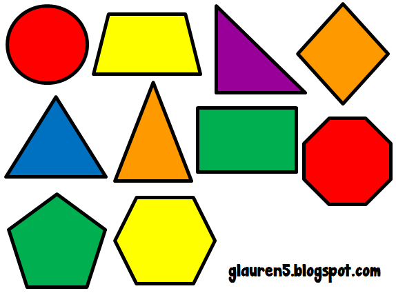 Shapes Clipart - Tumundografico