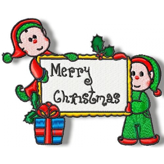 Pamela's Embroidery - Merry Christmas Signs