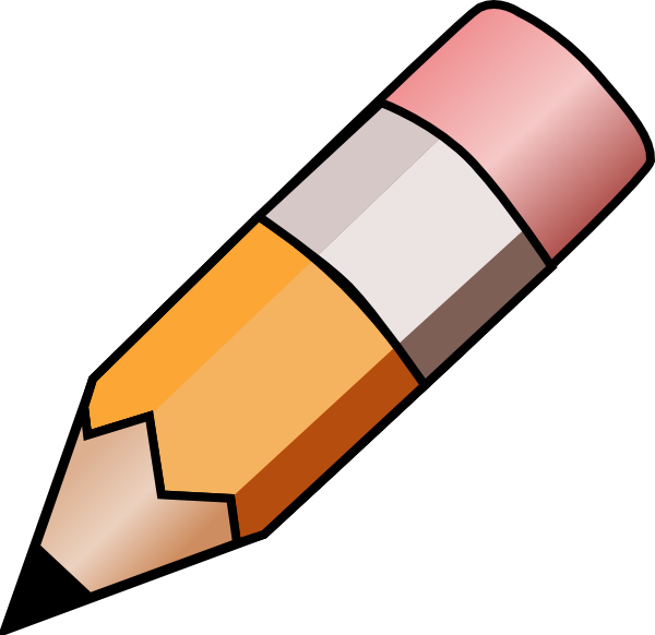 Cartoon Pencil Clipart