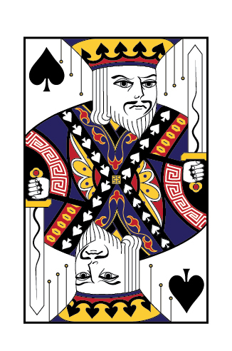 The King of Spades | PLAYING CARDS + ART = COLLECTING