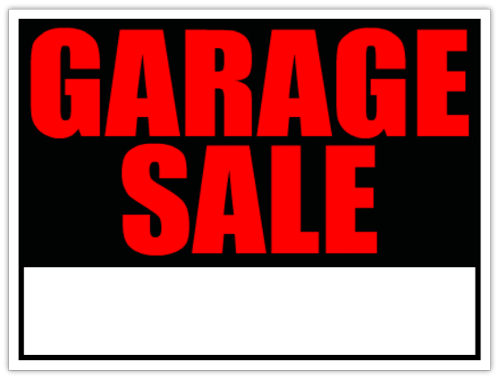 Garage Sale Sign - ClipArt Best