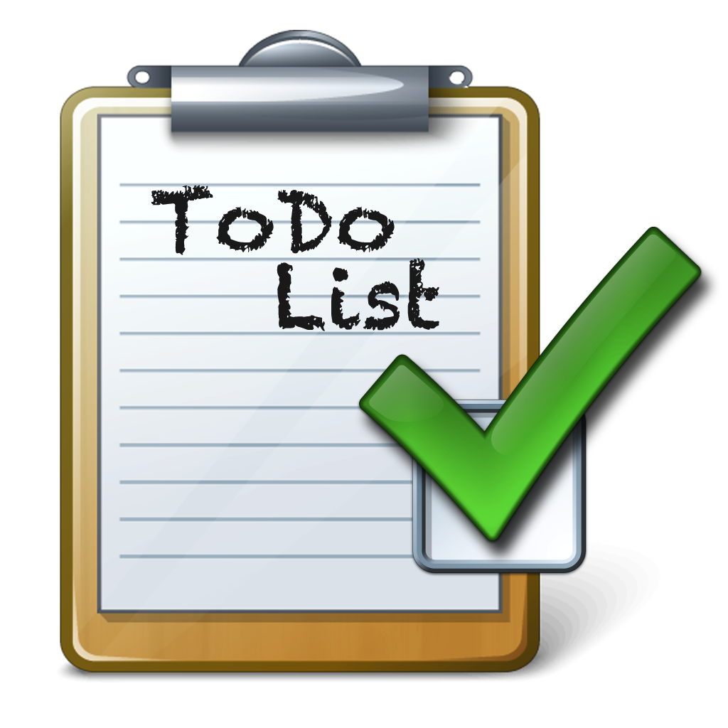 Checklist To Do List Clipart - The Cliparts