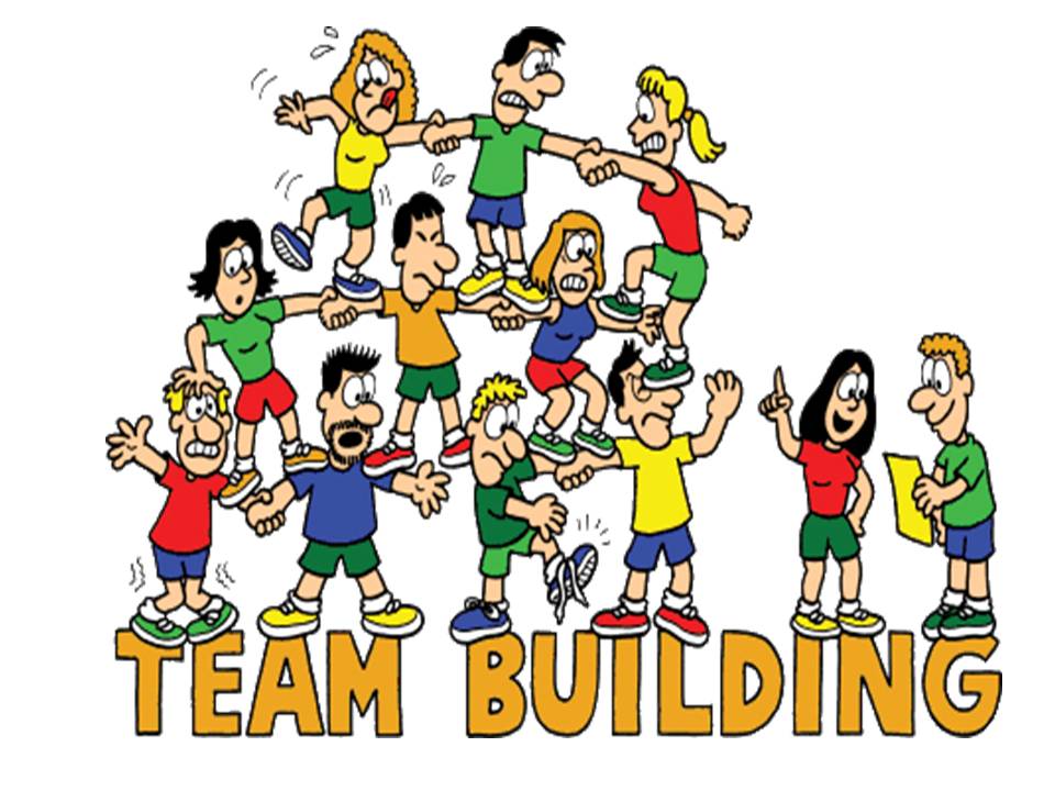 Team building kids clipart