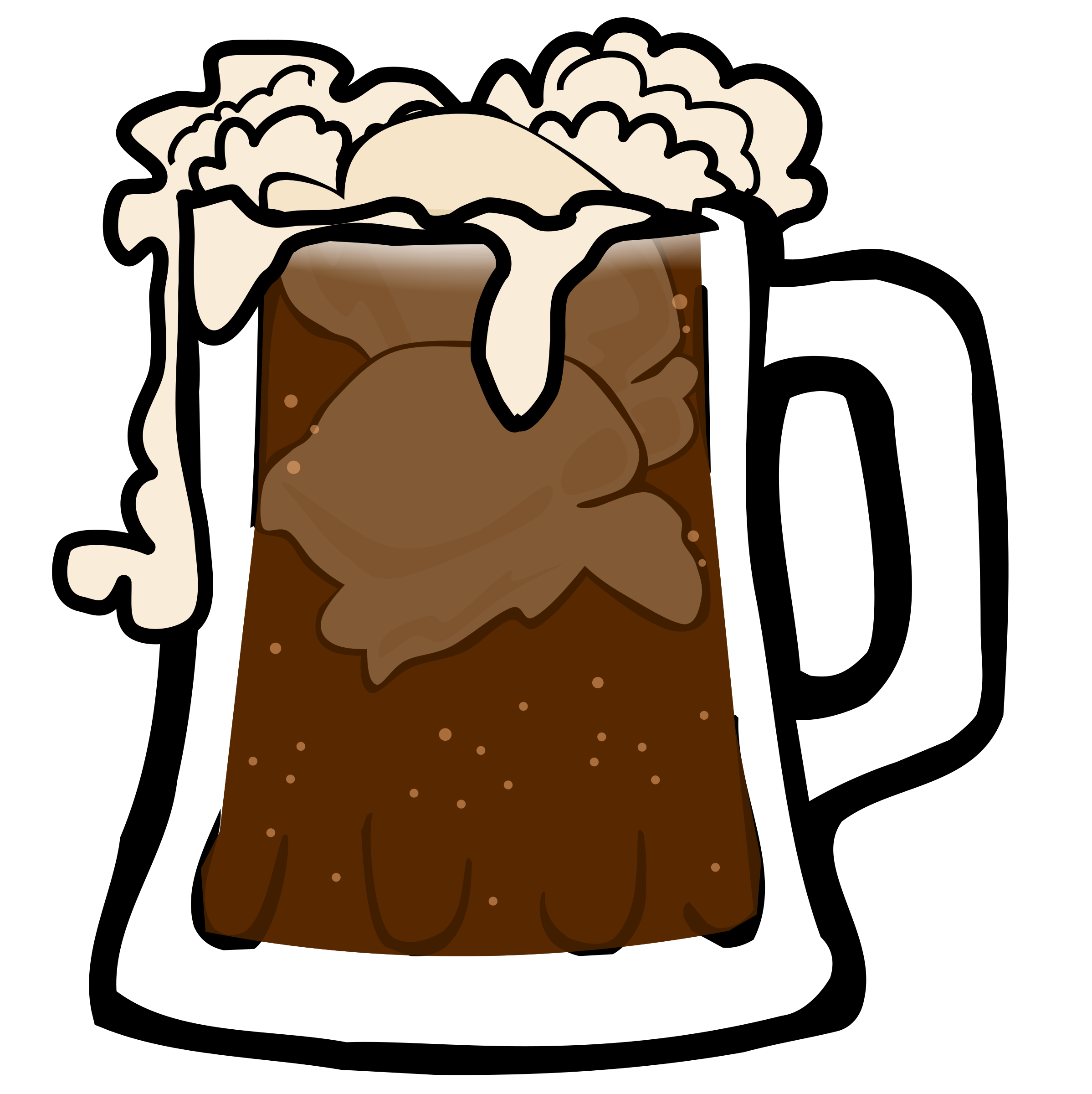 Clipart - Root Beer Float