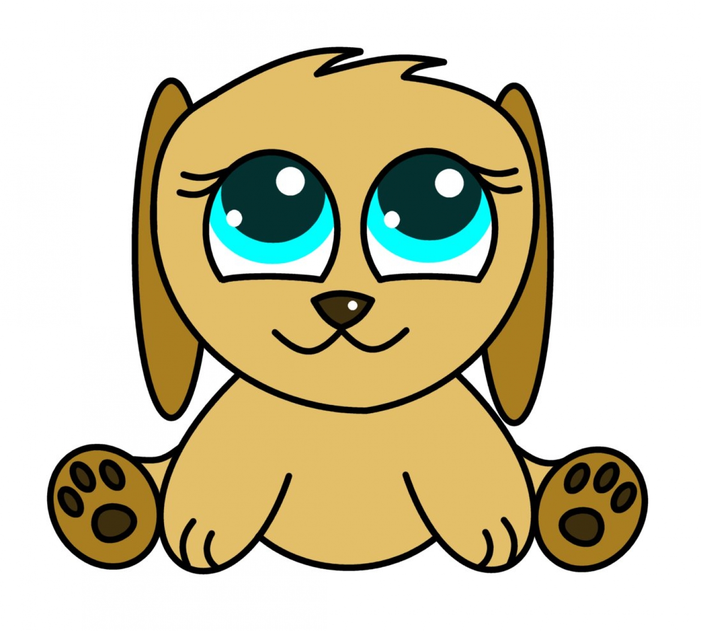 Pictures Of Cartoon Puppies - ClipArt Best