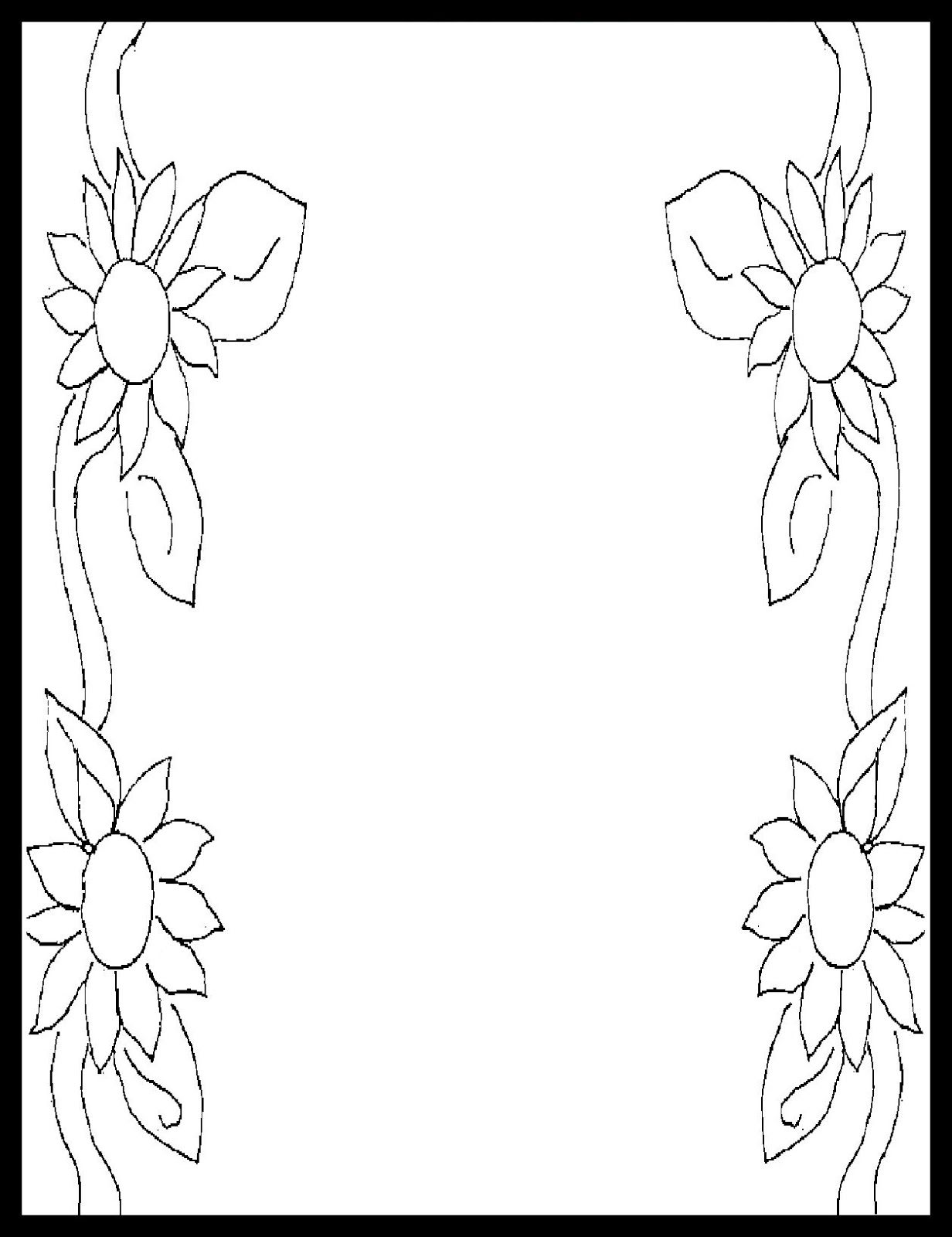 Border Coloring Pages ClipArt Best