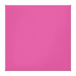 Solid Hot Pink Background Gallery Wrap Canvas from Zazzle.