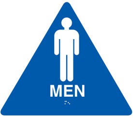 California Men's Restroom Signs - 79643