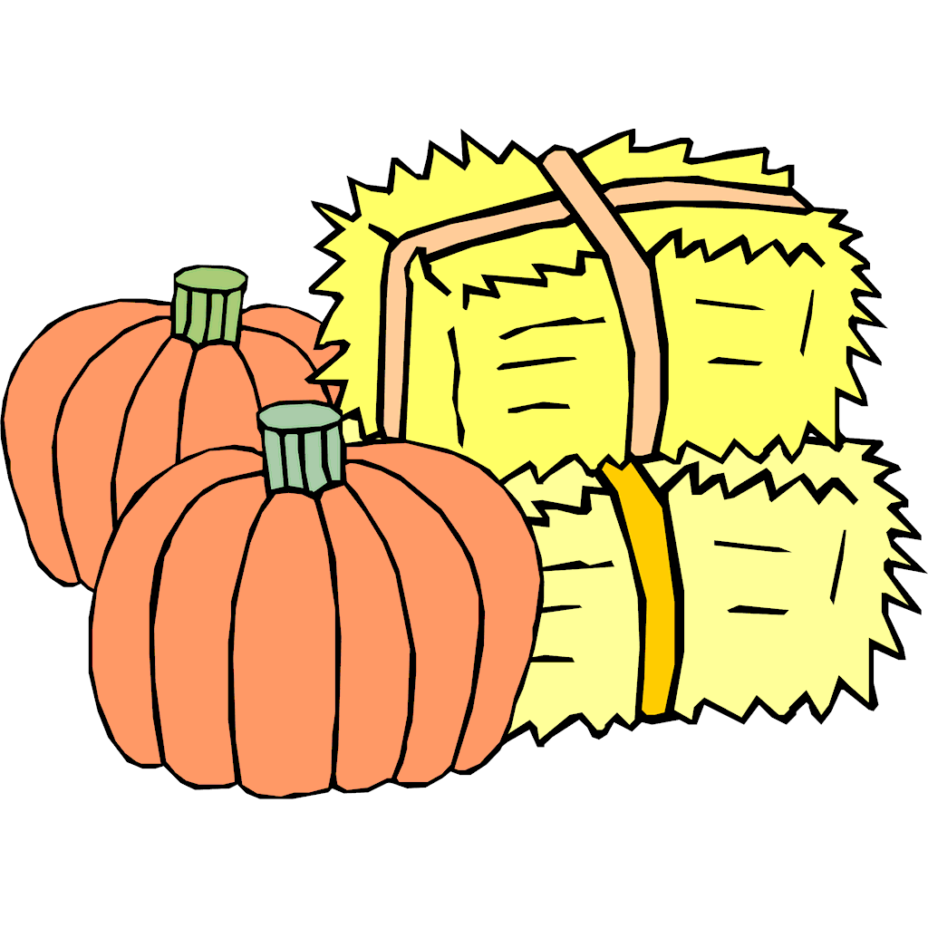 Haystacks & Pumpkins clipart, cliparts of Haystacks & Pumpkins ...