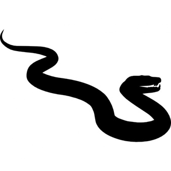 Snake Silhouette Vectors, Photos and PSD files | Free Download