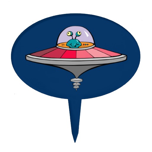 Flying Saucer Cartoon - ClipArt Best