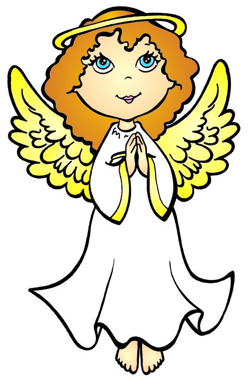 Cartoon angel pictures clip art