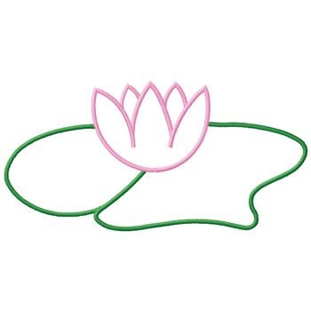 Lily Pad Flower Clipart
