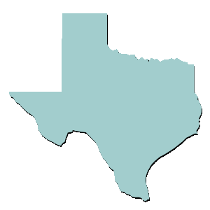 Outline Of Texas Map With A Star For Houston - ClipArt Best