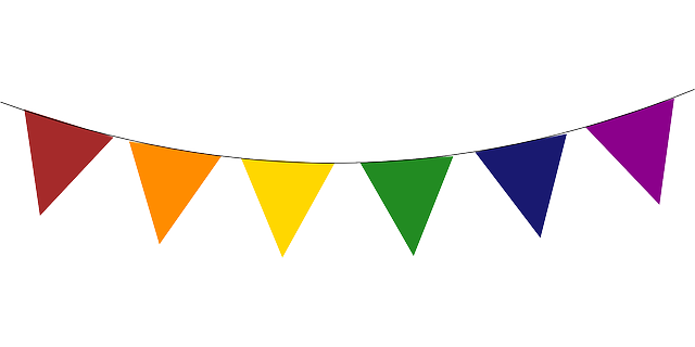 Free pennant banner clipart