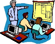 Computer Training Clipart