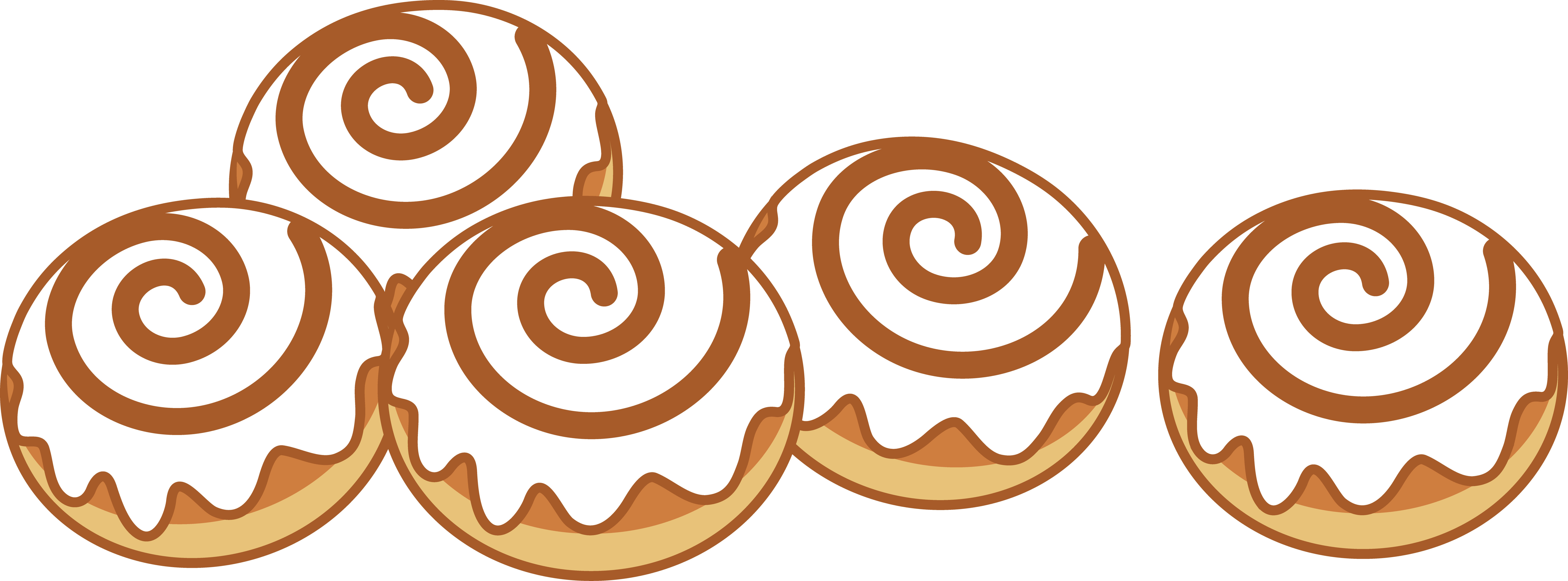 Cinnamon Roll Clip Art - Tumundografico