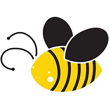 Amazon.com: My Wonderful Walls Bee Stencil for Painting Bumble ...