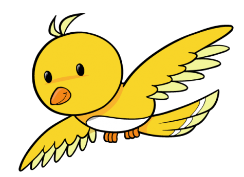 Flying Bird Cartoon - ClipArt Best