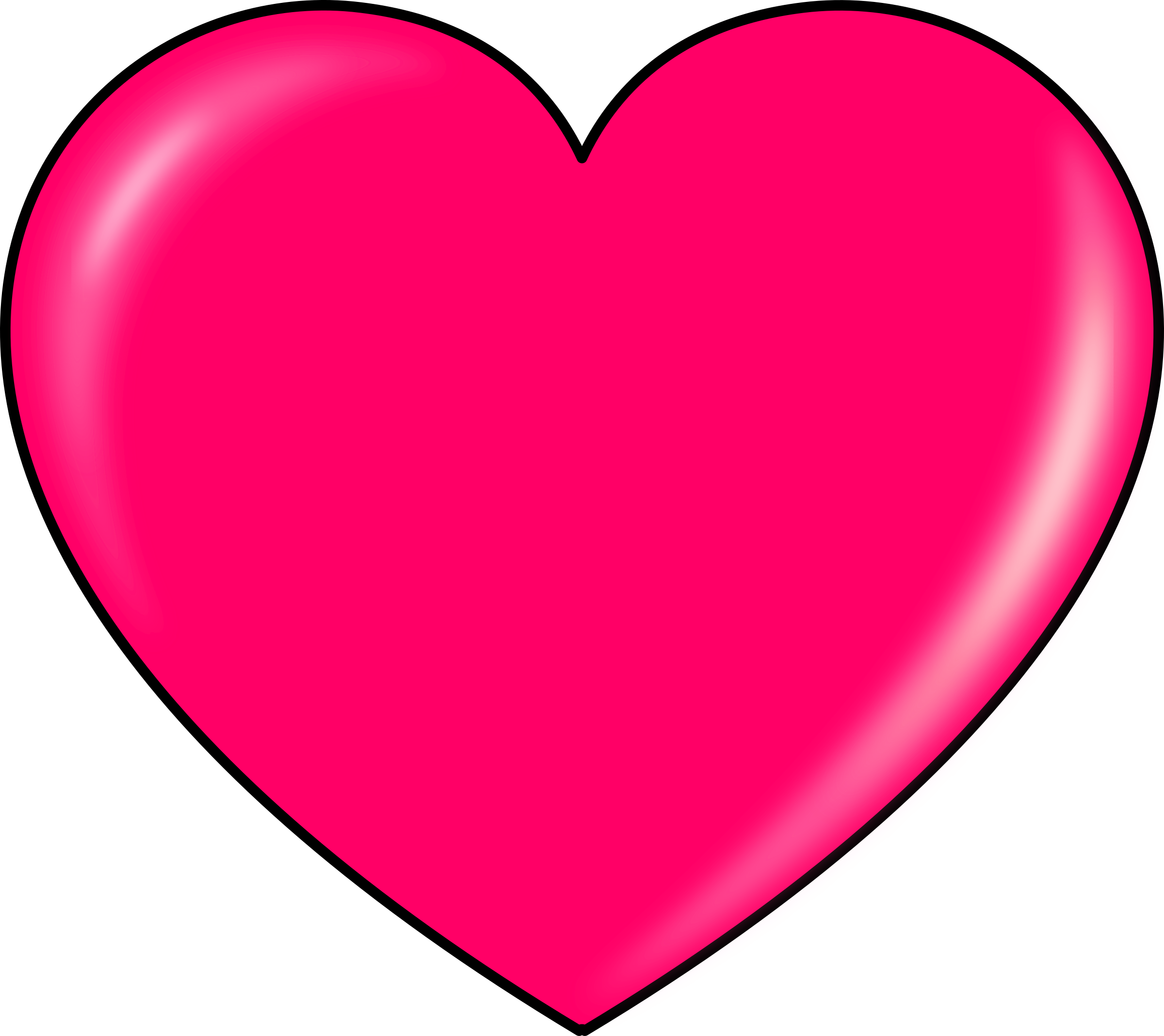 Clipart - pink heart
