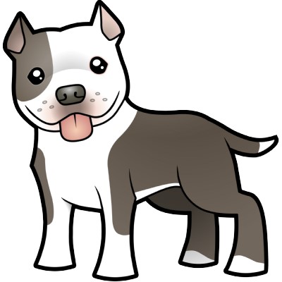 Cartoon Pictures Of Pitbull Dogs - ClipArt Best