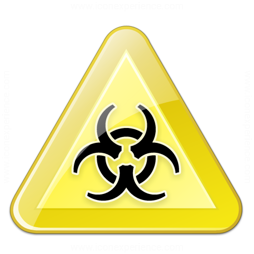 IconExperience Â» V-Collection Â» Sign Warning Biohazard Icon