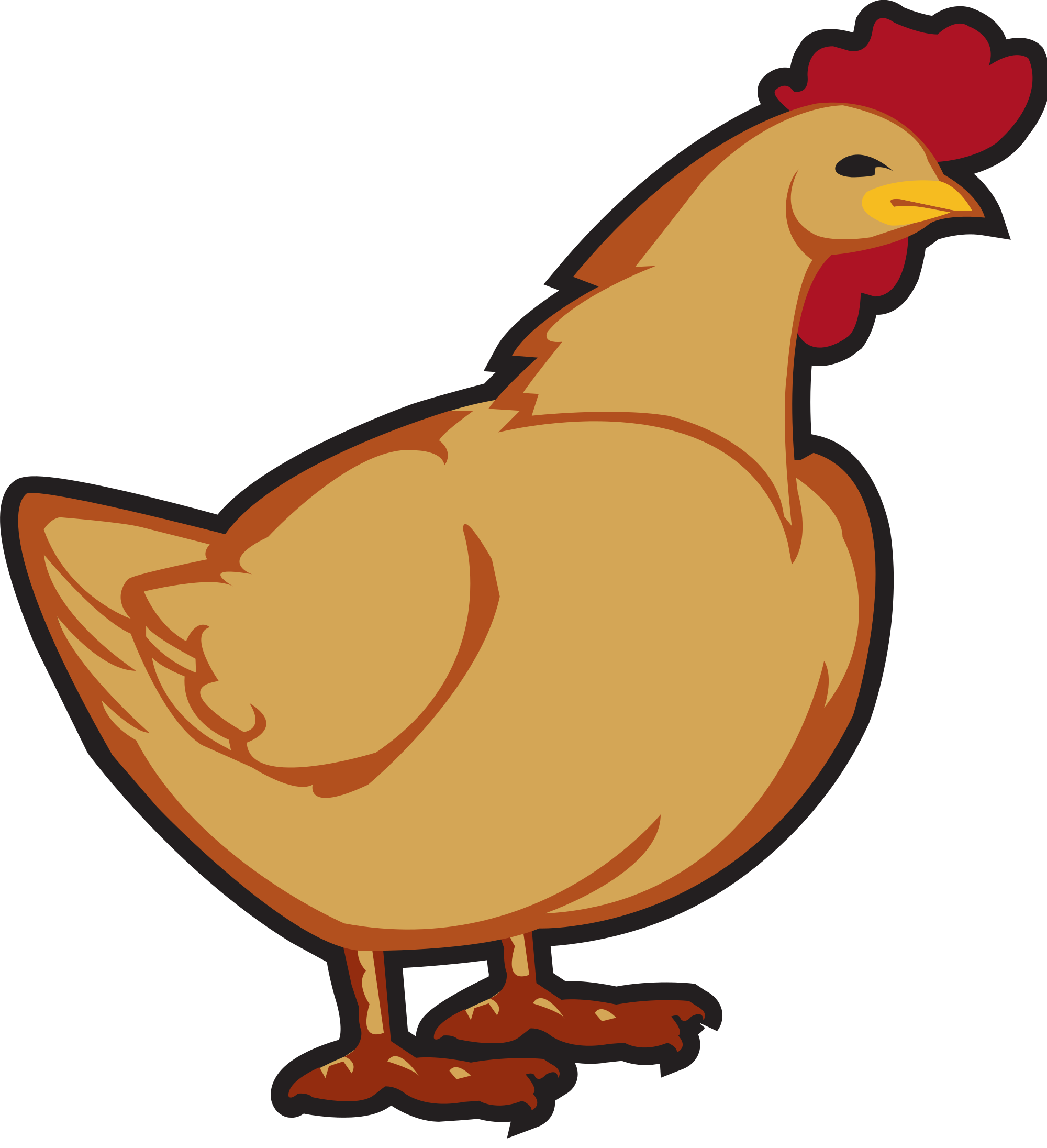 Free Chicken Clip Art Pictures - Clipartix