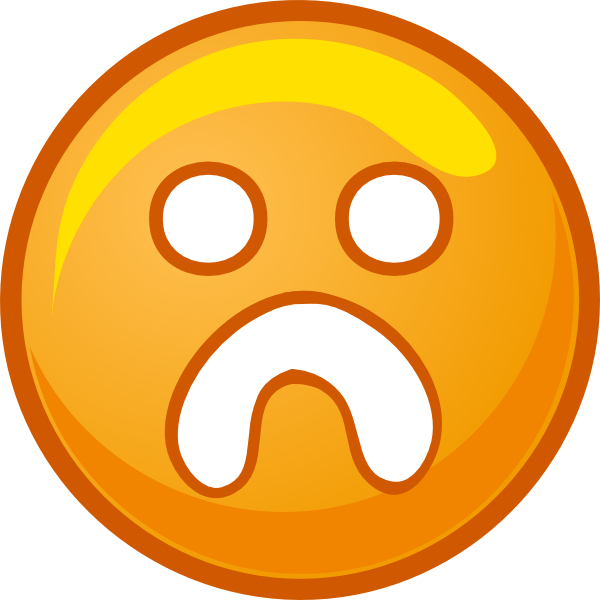 Frown Face Clipart