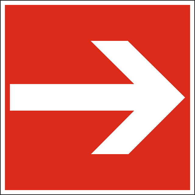 ARROW, RIGHT, RED, WAY, DIRECTION, SIGN, SYMBOL, ICON - Public ...