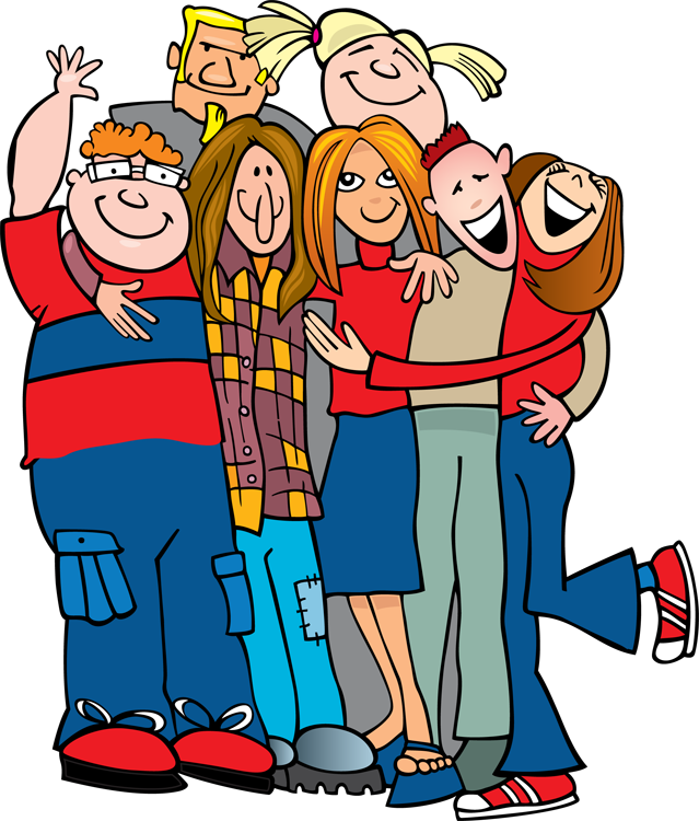Group Of Friends Clipart - ClipArt Best