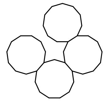 mathrecreation: regular polygons in rings, part two
