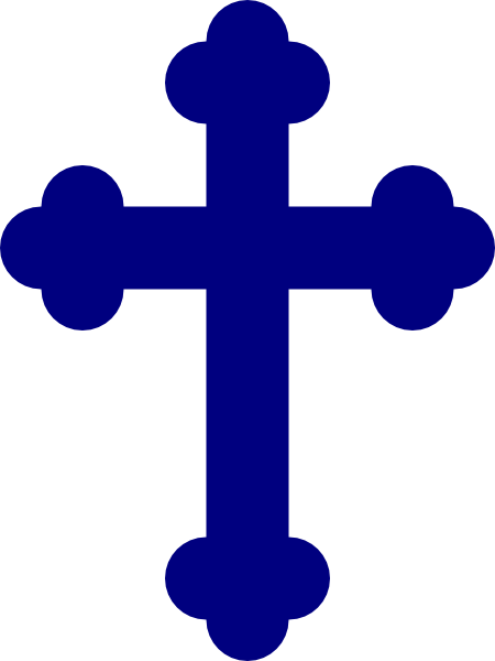 Religious cross clip art
