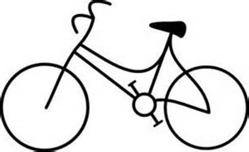 Bicycle bike clipart black and white free clipart images 2 - Clipartix