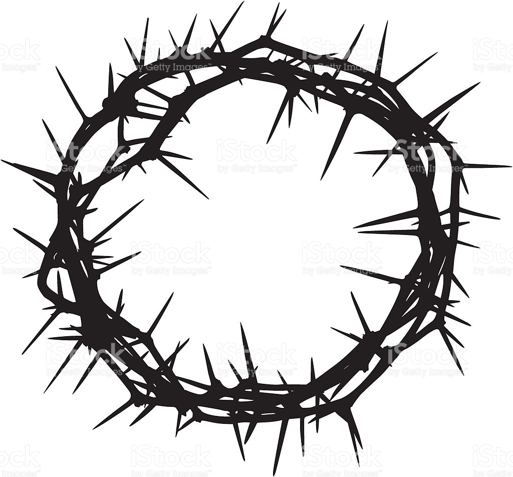 Crown Of Thorns Clip Art, Vector Images & Illustrations