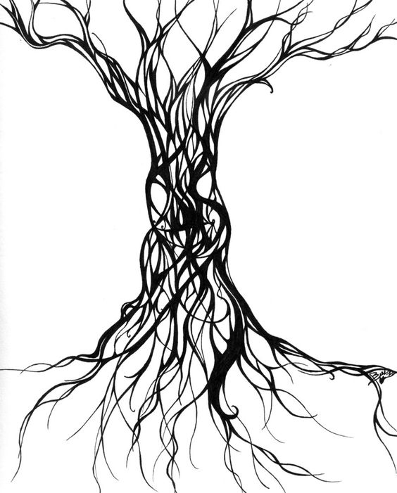 Trees, Artworks and Drawings of trees