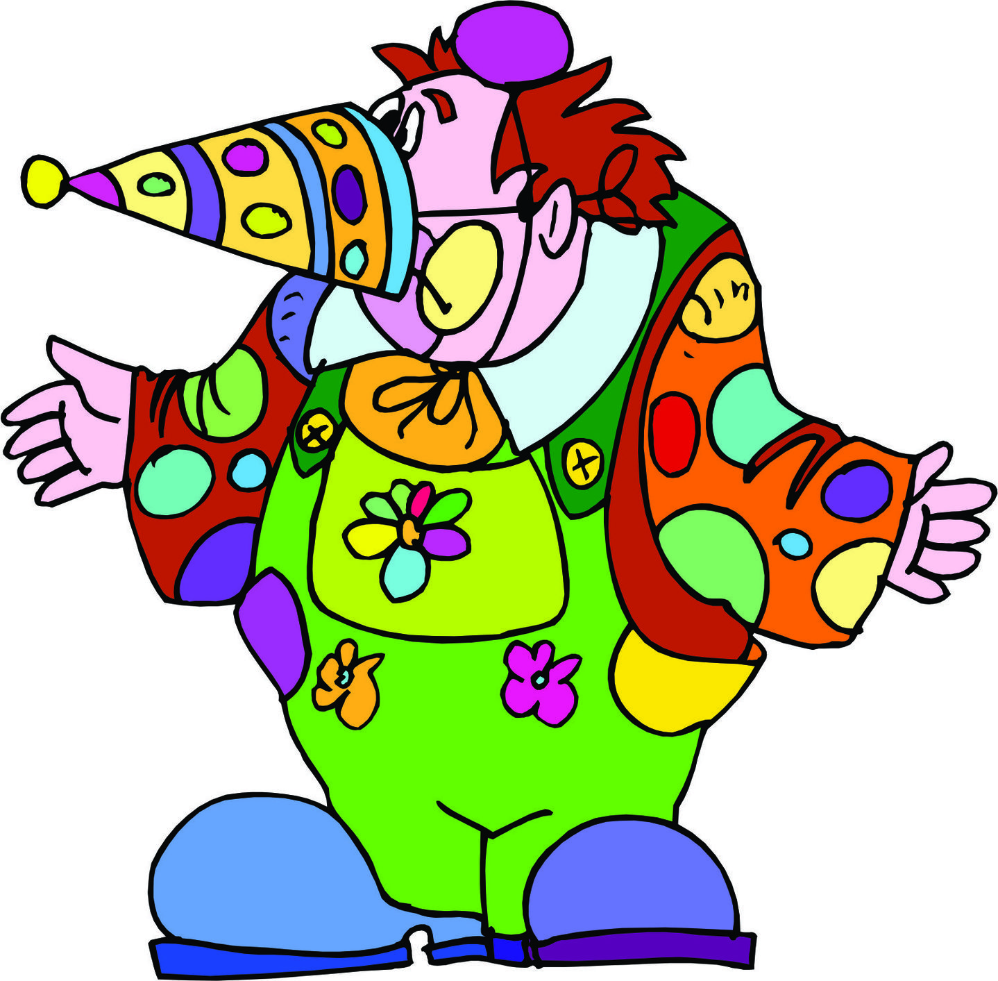 Cartoon Clown Pictures Clipart - Free to use Clip Art Resource