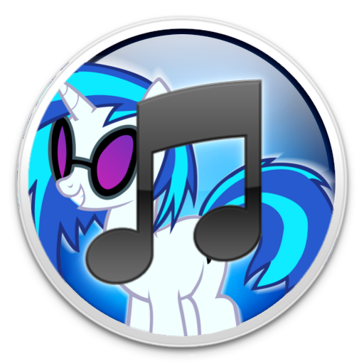 Vinyl Scratch iTunes 10 Icon by LuitentantDan on DeviantArt